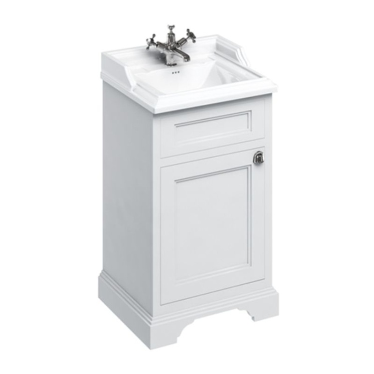 Burlington Vanity Unit, 50cm with Door & Basin